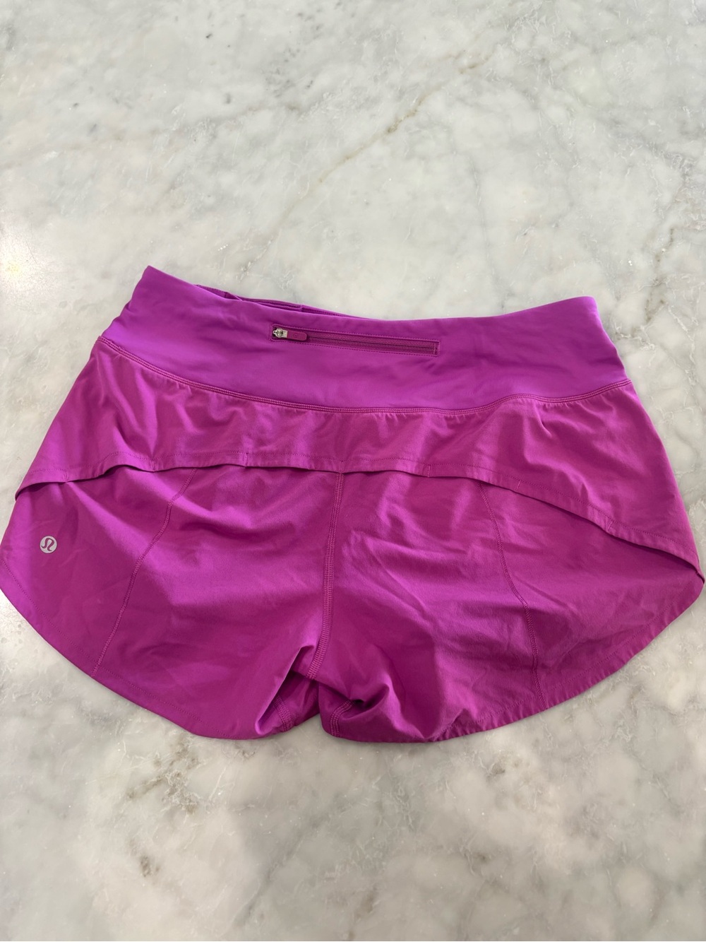 lululemon athletica Hottie Hot Bright Magenta Athletic Shorts